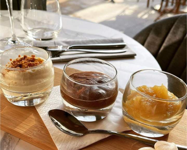 Dessert fais maison Orange